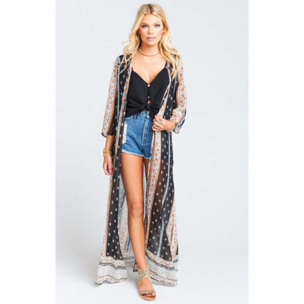 DURAN CAPE ~ HONEYSUCKLE PAISLEY SHOW ME YOUR MUMU